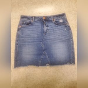 Loft denim skirt